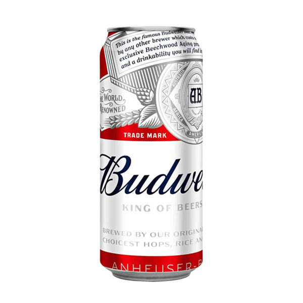 Budweiser Beer Can 473ml